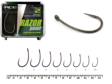 Гачки ACE Short Curve Shank Hook